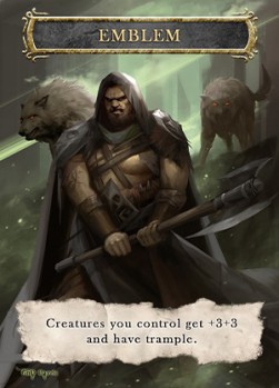 Garruk, Cursed Huntsman Emblem