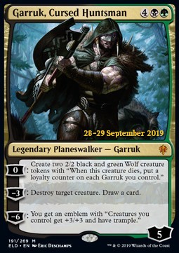 Garruk, Cursed Huntsman (V.1)