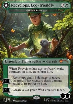 Garruk Relentless / Garruk, the Veil-Cursed