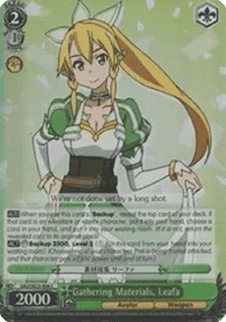 Gathering Materials, Leafa (V.2 - Parallel Foil)