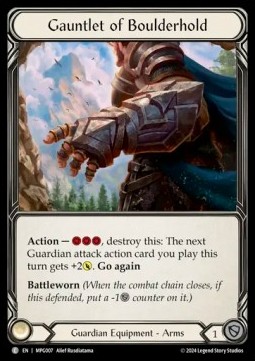 Gauntlet of Boulderhold (Cold Foil)