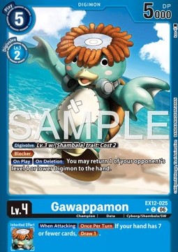 Gawappamon (EX12-025) (V.2)