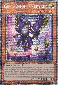 Gem-Knight Nepyrim (V.2 - Starlight Rare)