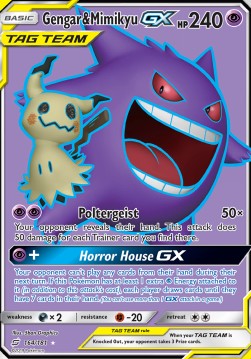Gengar & Mimikyu GX  (TEU 164)