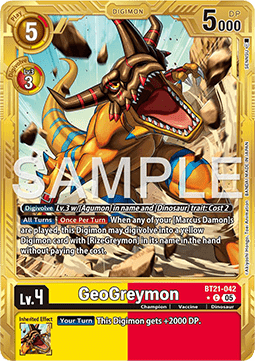 GeoGreymon (BT21-042) (V.2)