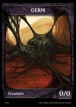 Germ Token (Black 0/0) (V.1)