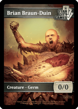 Germ Token (Black 0/0) (V.1)