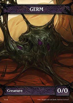 Germ Token (Black 0/0) (V.2)