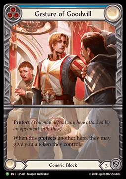 Gesture of Goodwill