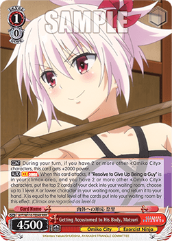 Getting Accustomed to His Body, Matsuri (V.2 - Triple Rare)