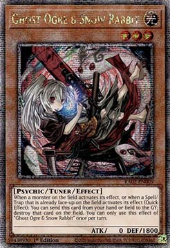 Ghost Ogre & Snow Rabbit (V.5 - Quarter Century Secret Rare)