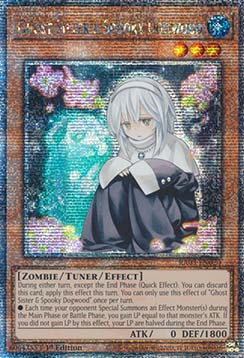 Ghost Sister & Spooky Dogwood (V.5 - Quarter Century Secret Rare)