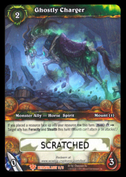 Ghostly Charger (Scratched Loot)