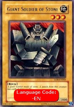 Giant Soldier of Stone (V.4 - Rare)