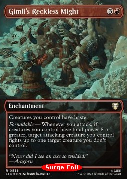Gimli's Reckless Might (V.2)