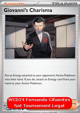 Giovanni's Charisma (WCD24)