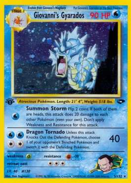 Giovanni's Gyarados  (GC 5)