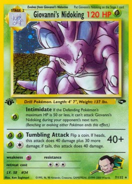 Giovanni's Nidoking  (GC 7)