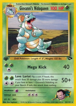 Giovanni's Nidoqueen  (GC 23)