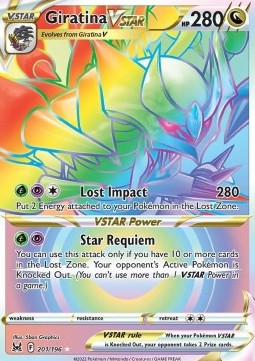 Giratina VSTAR  (LOR 201)