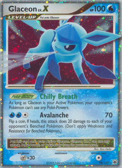 Glaceon LV.X  (MD 98)