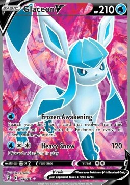 Glaceon V  (EVS 174)