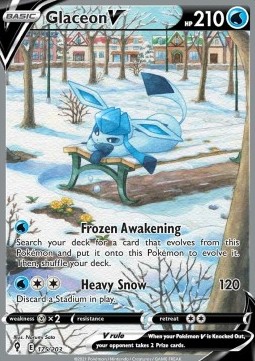 Glaceon V  (EVS 175)