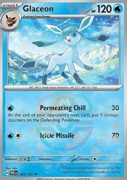 Glaceon  (xPRE 025)