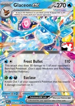 Glaceon ex  (PPS7 PRE 026)