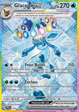 Glaceon ex  (PRE 150)