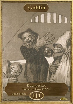 Goblin Token (Red 1/1 Can't Block)