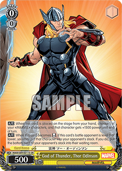 God of Thunder, Thor Odinson (V.2 - Super Rare)
