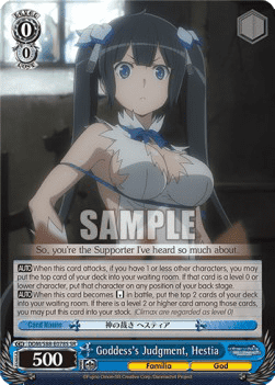 Goddess's Judgment, Hestia (V.2 - Super Rare)
