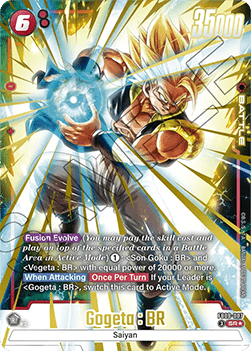 Gogeta : BR (FB09-007) [Fusion World] (V.2 - Alternate Art)