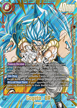 Gogeta : BR (FB09-121) [Fusion World] (V.3 - God Rare)