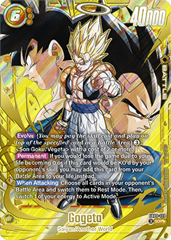 Gogeta (FB09-122) [Fusion World] (V.3 - God Rare)