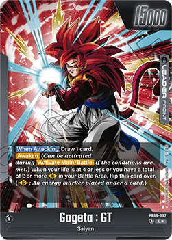 Gogeta : GT // Gogeta : GT (FB09-097) [Fusion World] (V.2 - Alternate Art)