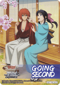 Going Second (Days of Fluttering Sakura, Kenshin Himura Kaoru Kamiya)
