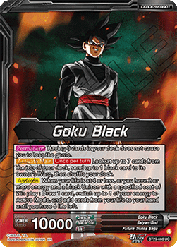 Goku Black // SS Rosé Goku Black, Future of Despair (V.2 - Alternate Art)