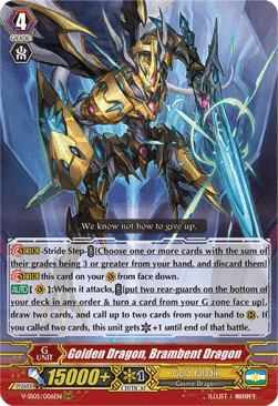 Golden Dragon, Brambent Dragon [V Format]
