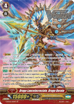 Golden Dragon, Spearcross Dragon [G Format] (V.2 - Special Parallel)