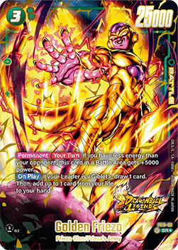 Golden Frieza (FS10-03) [Fusion World] (V.2 - Alternate Art)