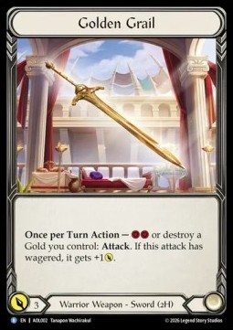 Golden Grail (Rainbow Foil)