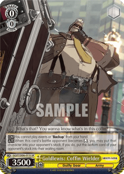 Goldlewis: Coffin Wielder (V.2 - Super Rare)
