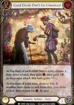Good Deeds Don't Go Unnoticed (Extended Art Rainbow Foil)