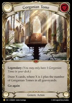 Gorganian Tome (Cold Foil)