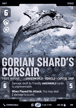 Gorian Shard's Corsair, Pirate Warship (V.3)