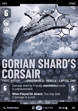 Gorian Shard's Corsair, Pirate Warship (V.4)