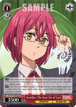Gowther: The Goat Sin of Lust (V.2 - Feature Rare)