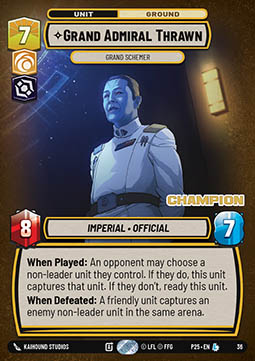 Grand Admiral Thrawn, Grand Schemer (V.4)